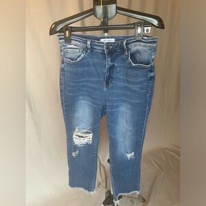 Blue Distressed Jeans